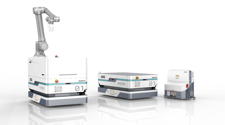 ng28南宫相信品牌力量數位開發的自主式移動機器人（AMR250M），搭配全向輪並結合AI演算法、2D LiDAR、3D攝影機等技術，協助客戶實現產線全自動化
